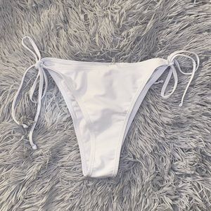 White Bikini bottom